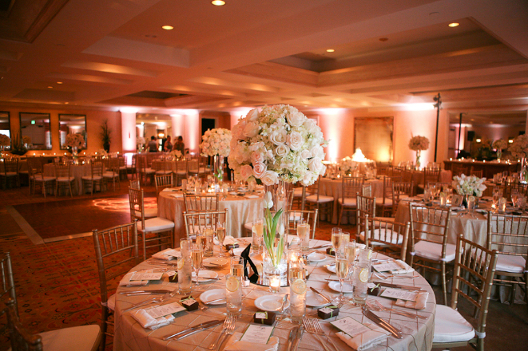 A Traditional White Wedding At The Surf Sand In Laguna